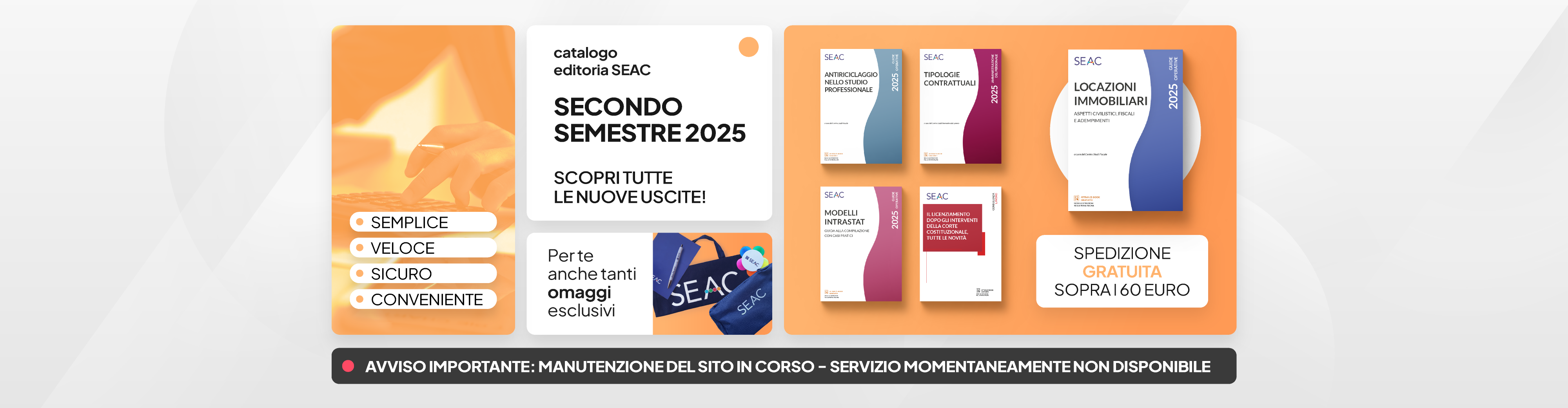 Scopri le nuove uscite degli ultimi mesi di Seac Editore 2025!